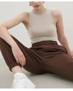 Soft Viscose Corset Top Women Bodycon Sleeveless Streetwear Gym Yoga Sports Tops and Tees Elegant and Youthful Woman Blouses