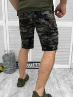 Summer new men's fashionable workwear shorts, outdoor casual camouflage shorts, five quarter pants for men