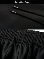 Men's Athletic Pants with Side Stripe Phoenix Print with Elastic Drawstring Waist and Zipper Pockets for Gym Training Running