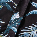 Men's Summer Short Sleeve Printed Shirt Thin Beach Shirt Men's Clothing Turtle Neck Polo  Shirt for Men Casual Top