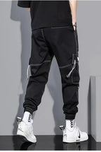 Summer Thin Workwear Loose-Fit Men's Casual Pants Korean Style Trendy Brand Plus Size Versatile Pocket Comfortable Pants