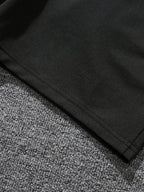 Men's Letter Graphic Print Drawstring Waist Shorts Casual Tie Front Track Athletic Shorts Basketball Training Summer Oversized