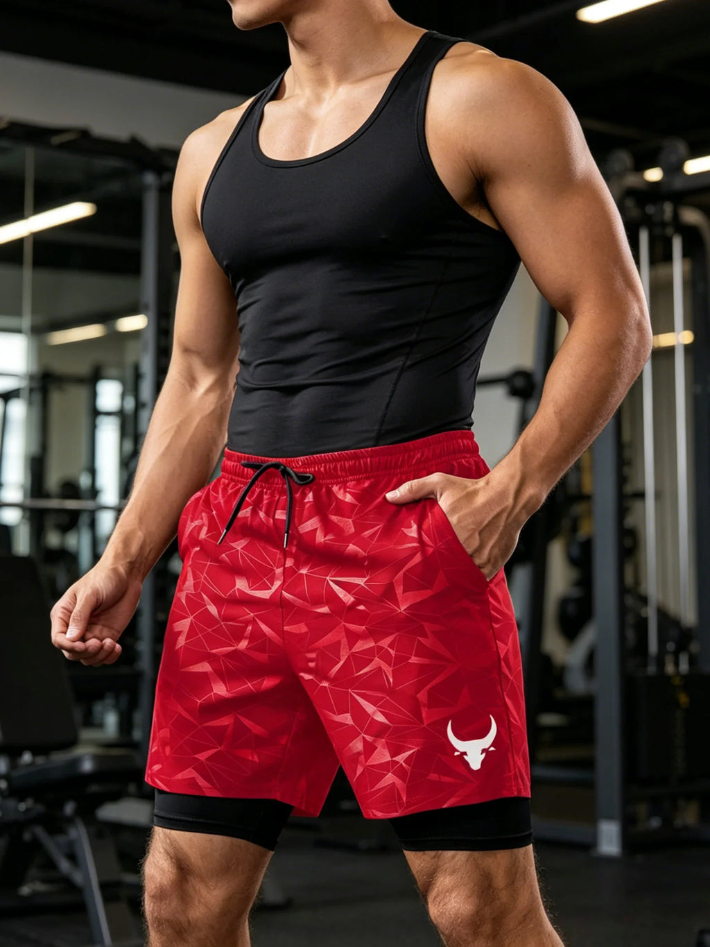 Men's Fitness Casual Sports Shorts