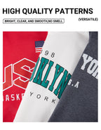 Come Ture New York 1968 The Young Printed Man Pullover Trendy Fleece Hoodie Autumn O-Neck Clothes Crewneck Male Sportswear