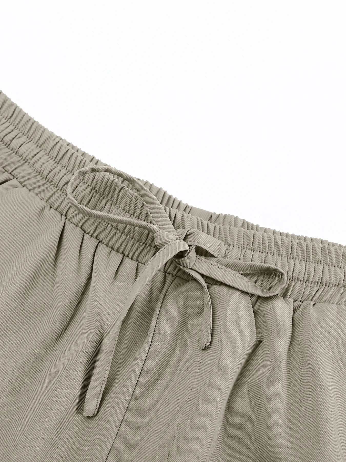 Cargo Multi Pocket Drawstring Casual Shorts Men's Summer Loose Athletic 5 Inch Shorts
