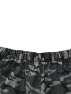 Summer new men's fashionable workwear shorts, outdoor casual camouflage shorts, five quarter pants for men