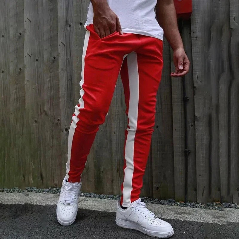 Casual Fashion Pants Men Sportwear Track Tracksuit Gyms Fitness Trousers For Men Hip Hop Black Clothing Joggers Sweatpants Men