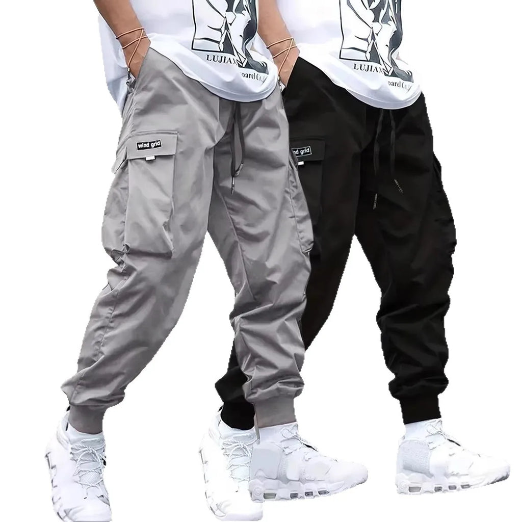 Loose Casual Men's Workwear Pants Spring Autumn New Style Trendy Brand Versatile Long Pants Polyester Blend Fabric for Daily ...