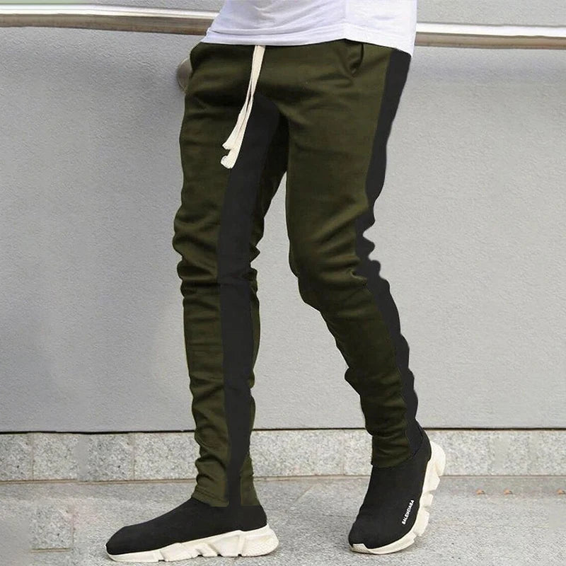 Casual Fashion Pants Men Sportwear Track Tracksuit Gyms Fitness Trousers For Men Hip Hop Black Clothing Joggers Sweatpants Men