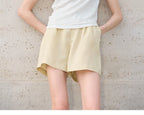 100% Hemp Knitted Thin Tank Top For Women Solid Color Summer Round Neck Sleeveless New Breathable Tops White Tops