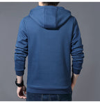 Spring Autumn Casual Hoodie Men Loose Fce Long Sve T-irt Sports Outerwear Comfortable Breathable Cotton Polyester Blend