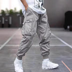 Loose Casual Men's Workwear Pants Spring Autumn New Style Trendy Brand Versatile Long Pants Polyester Blend Fabric for Daily ...