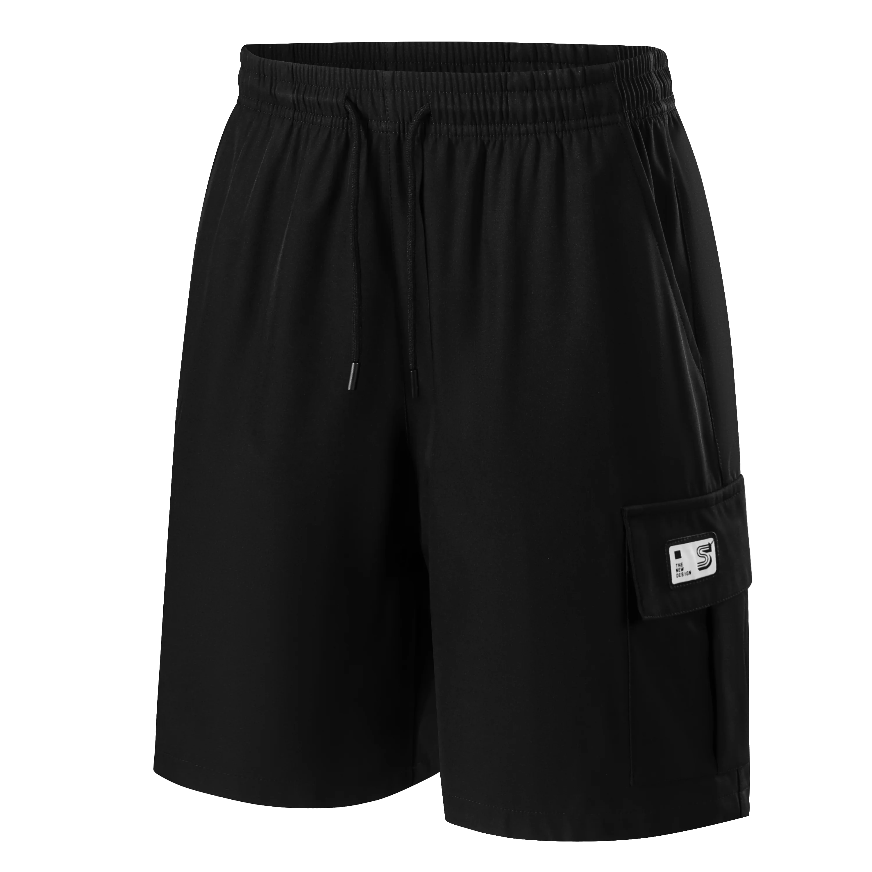 Men's Ice Silk Cargo Shorts Summer Loose Straight Knee Length Breathable Quick Dry Casual Sports Shorts Plus Size Multi Color Av