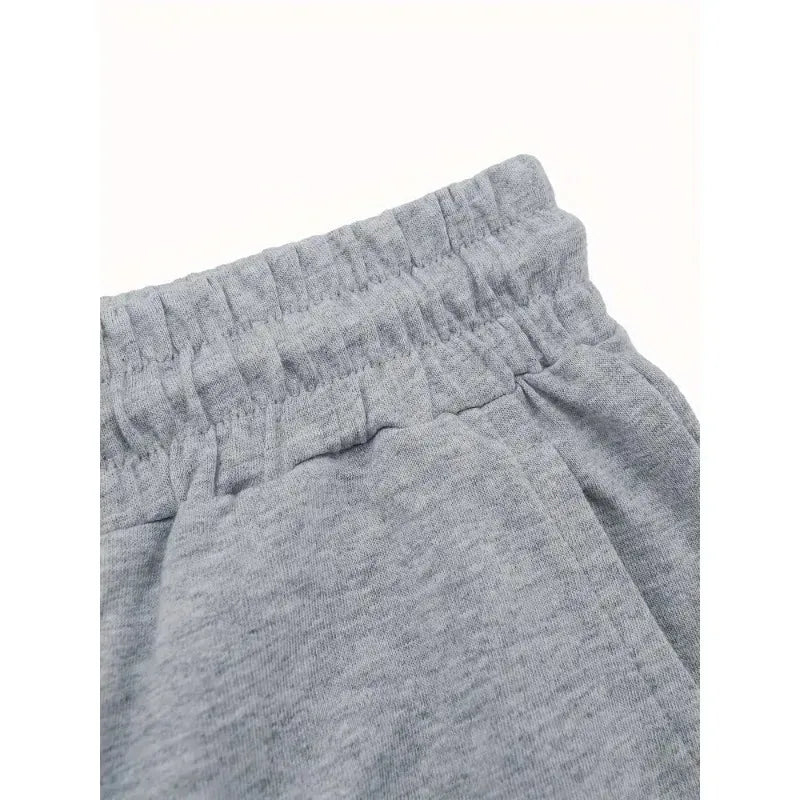 Men's Simple Solid Color Drawstring Belt Shorts, Casual and Versatile Summer New Y2K Unisex Sports Street Style Clothing