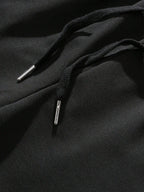 Men's Letter Graphic Print Drawstring Waist Shorts Casual Tie Front Track Athletic Shorts Basketball Training Summer Oversized