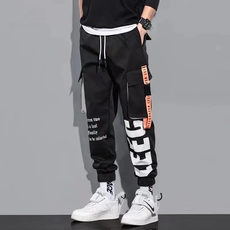 Summer Thin Workwear Loose-Fit Men's Casual Pants Korean Style Trendy Brand Plus Size Versatile Pocket Comfortable Pants