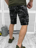 Summer new men's fashionable workwear shorts, outdoor casual camouflage shorts, five quarter pants for men