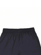 Men's Solid Color Casual Pants with Drawstring Waist Regular Fit Comfy Trousers with Pockets for Spring And Fall
