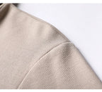 Spring Autumn Thin Pure Cotton Hoodie Men's Slim Fit Korean Sle Trendy  Color Long Sve T-irt Casual Comfortable