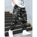 American Retro Printed Cargo Pants Straight Leg Neutral Style Casual Trousers for Men And Women Spring Season Fashion