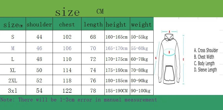 Men's Long Sleeve Zipper Hoodie Autumn Winter Fashion Casual Loose Fit Sweatshirt Sportswear Male Outfit