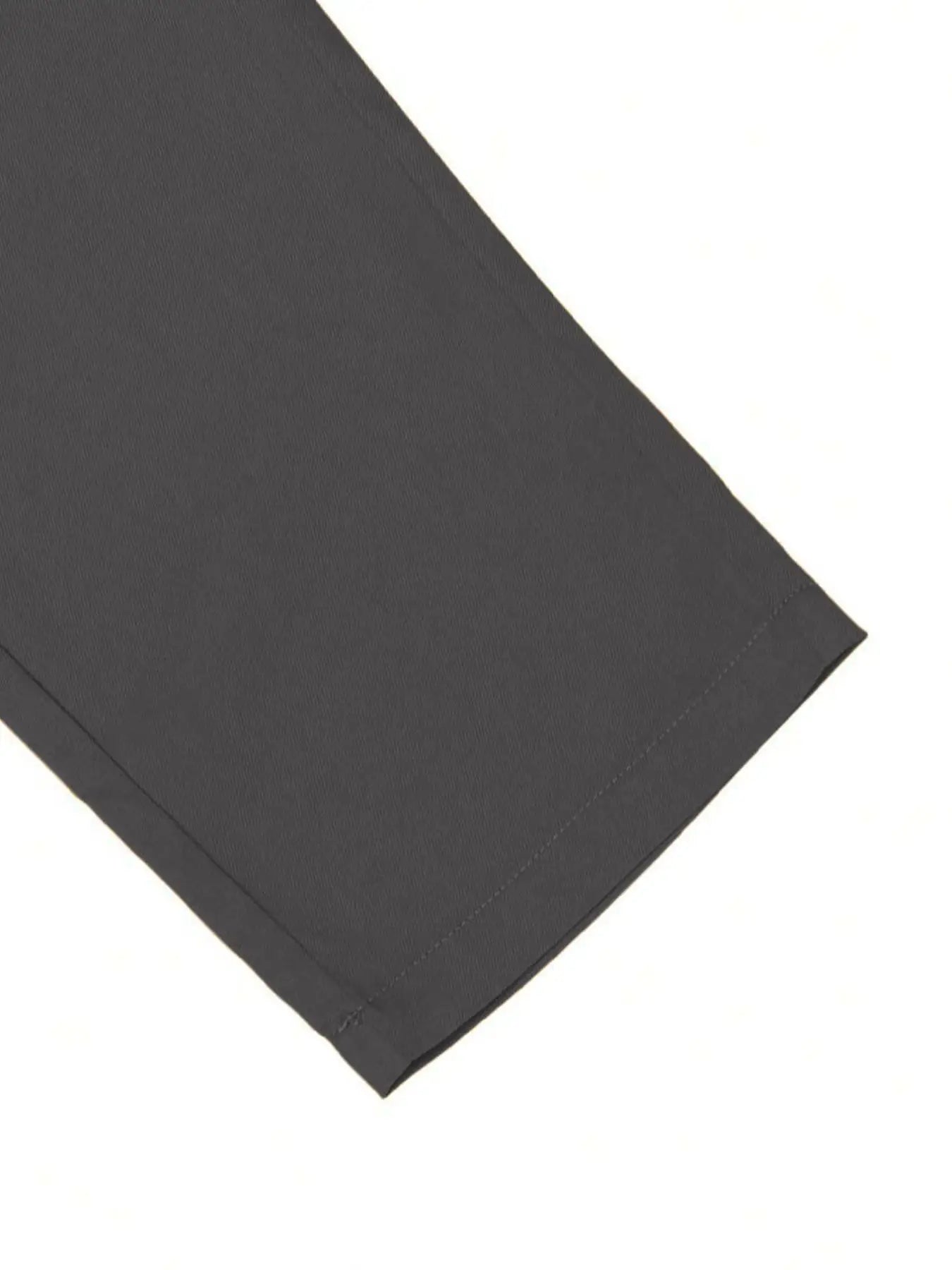 Men's Solid Color Casual Pants with Drawstring Waist Regular Fit Comfy Trousers with Pockets for Spring And Fall