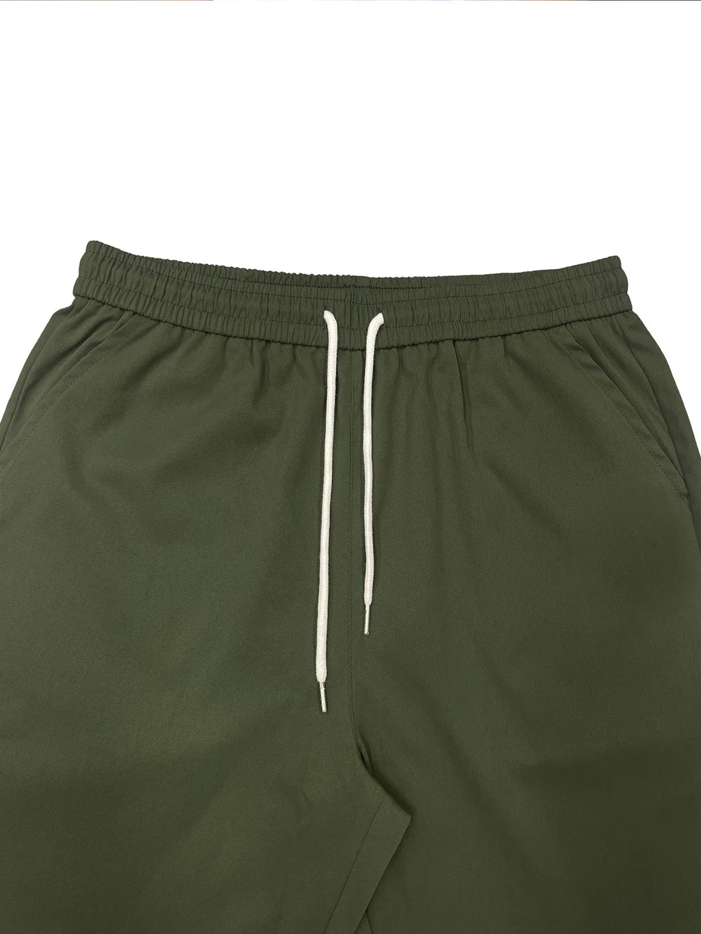 Men's Solid Color Drawstring Waist Casual Pants Regular Fit Comfy Trousers with Pockets for Spring And Fall