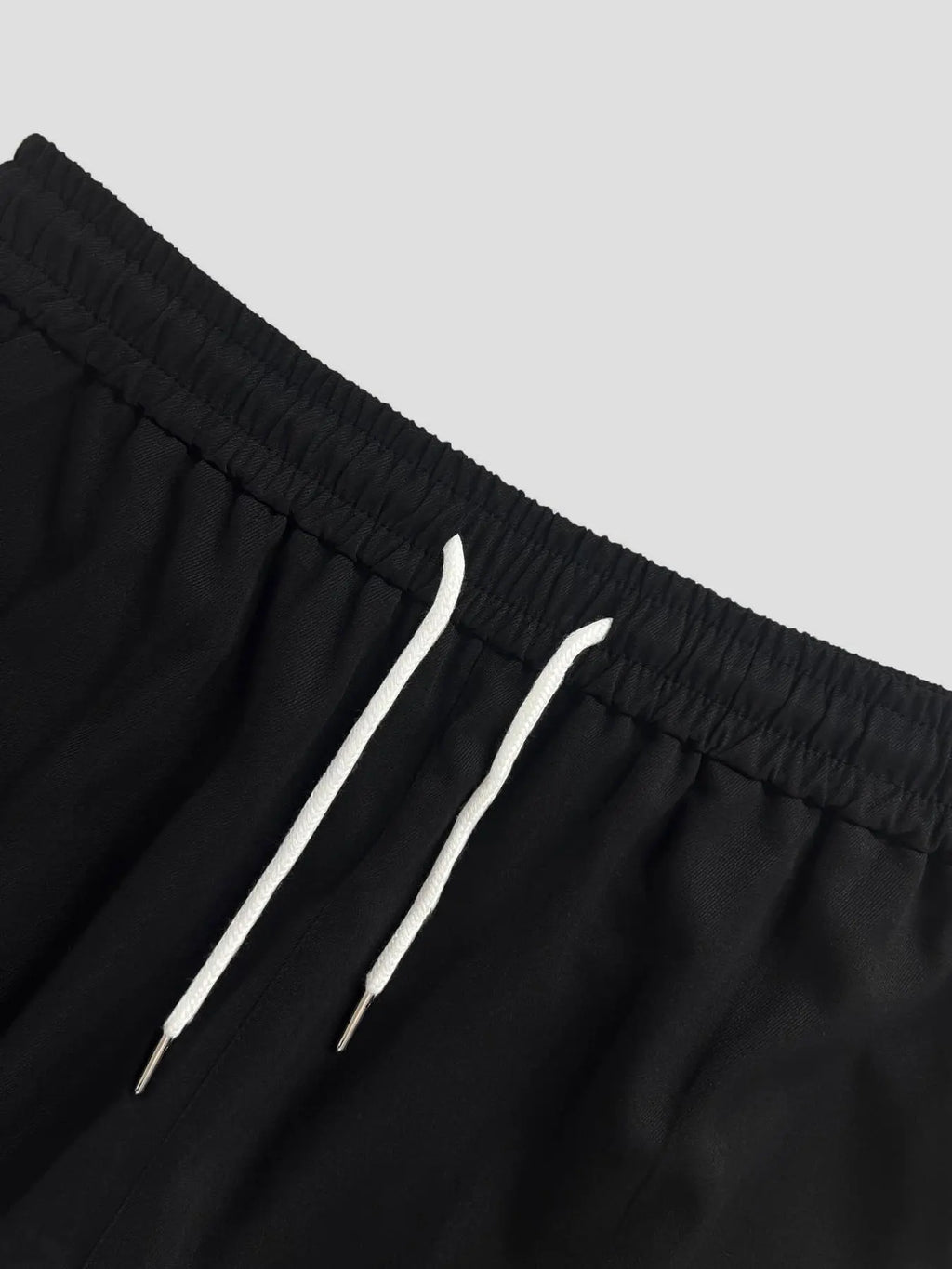 Men's Solid Color Drawstring Waist Casual Pants Regular Fit Comfy Trousers with Pockets for Spring And Fall