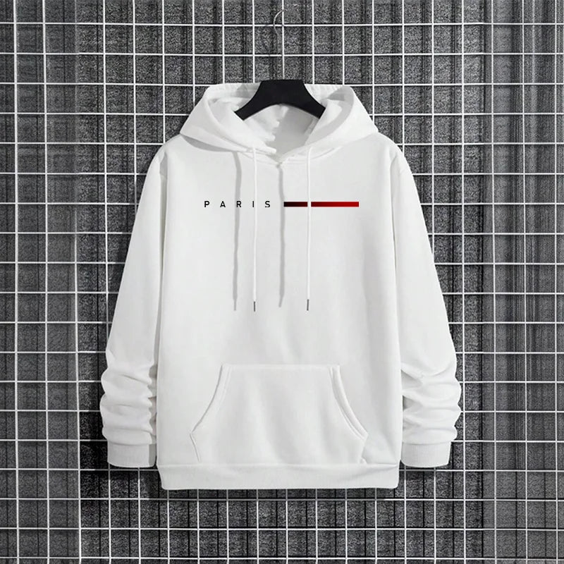 Autumn Winter Casual Daily Sports Clothing Fashion Sweatshirts Hot Sales Men's Tracksuit Hooded Mens Printing Quality Simplicity
