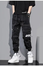 Summer Thin Workwear Loose-Fit Men's Casual Pants Korean Style Trendy Brand Plus Size Versatile Pocket Comfortable Pants