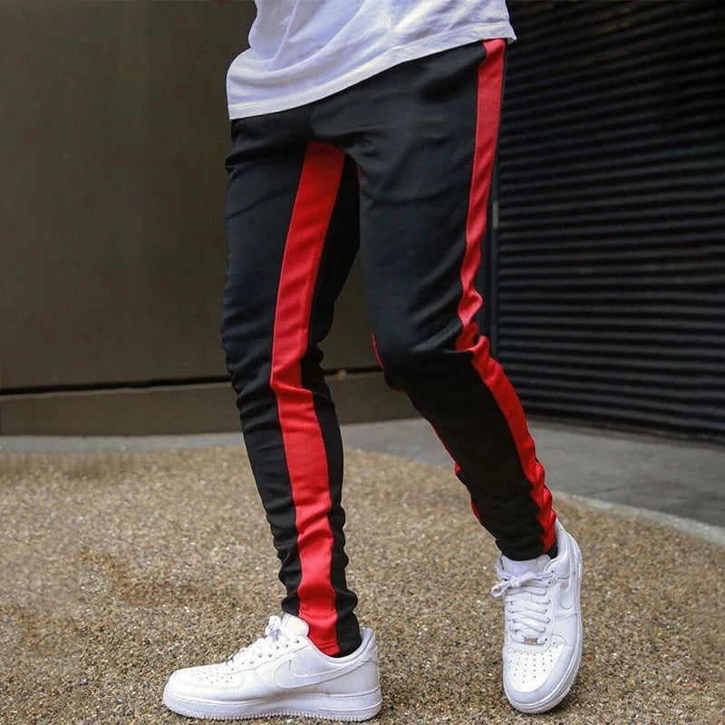 Casual Fashion Pants Men Sportwear Track Tracksuit Gyms Fitness Trousers For Men Hip Hop Black Clothing Joggers Sweatpants Men