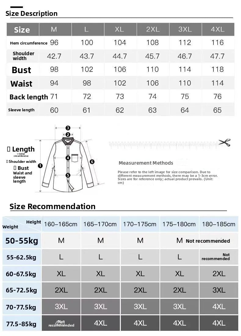 New Men's Denim Shirt Pure Cotton Washed Fashion Top Youth Style Japanese Design Autumn Collection Slim Fit Long Sleeve Casua...