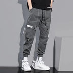 Summer Thin Workwear Loose-Fit Men's Casual Pants Korean Style Trendy Brand Plus Size Versatile Pocket Comfortable Pants