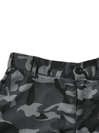 Summer new men's fashionable workwear shorts, outdoor casual camouflage shorts, five quarter pants for men