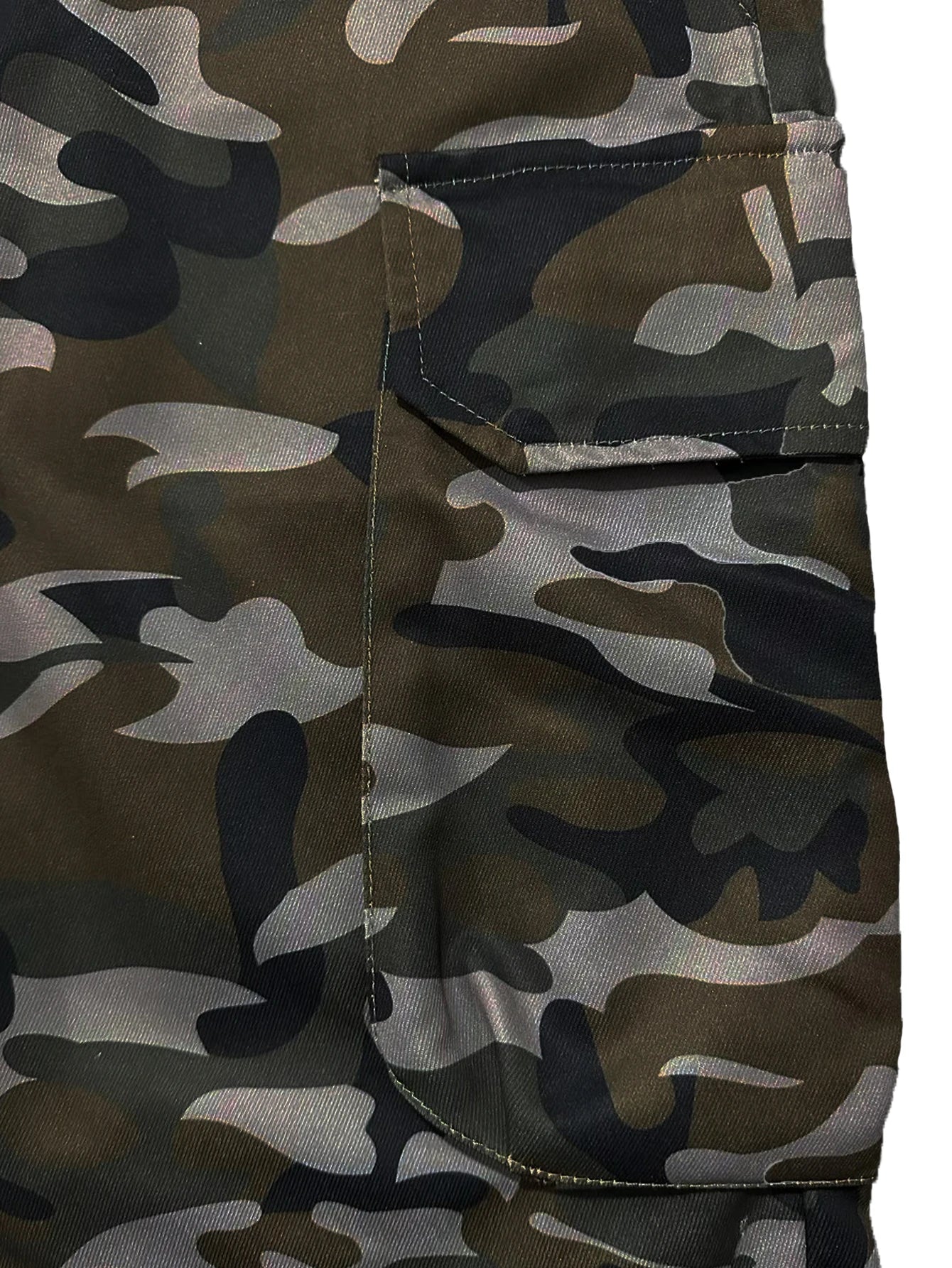 Summer new men's fashionable workwear shorts, outdoor casual camouflage shorts, five quarter pants for men