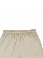 Men's Solid Color Casual Pants with Drawstring Waist Regular Fit Comfy Trousers with Pockets for Spring And Fall