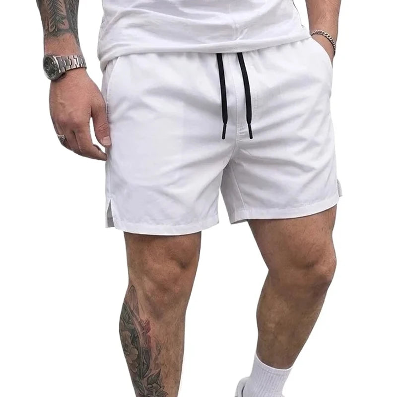 Mens Summer Outdoor Sports Shorts Quick Dry Athletic Workout Shorts with Pockets Lightweight Running Gym and Casual Beach Pants