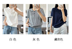 WinvyNee Summer Women's Clothing Cotton Polo T-shirt Short Sleeve Polo Collar Clothes Solid Casual Pullover Female Tops A1002029