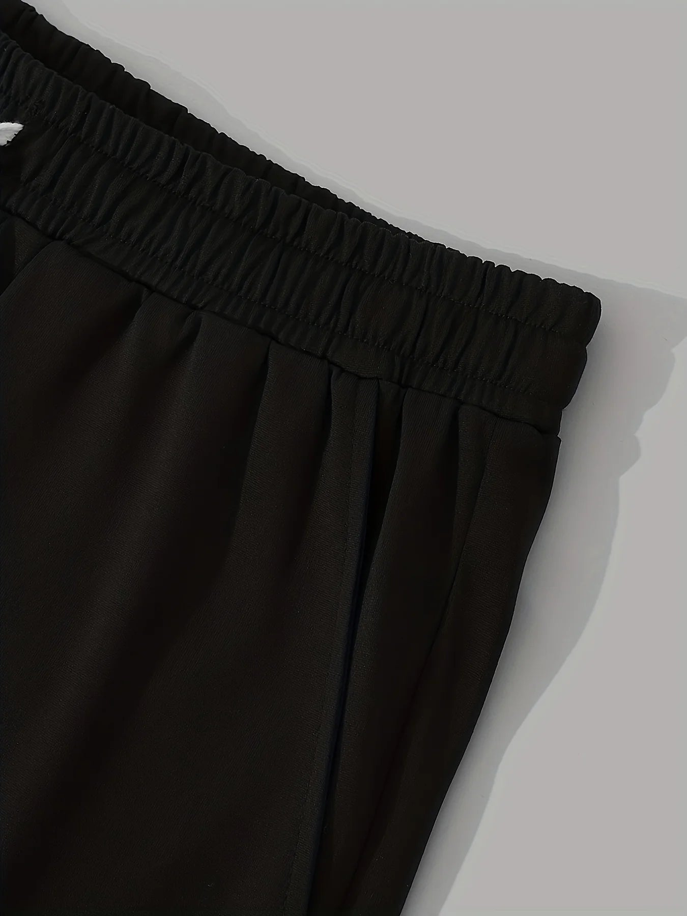 Summer Men's Casual Letter Pattern Print Shorts Breathable Fabric Stylish  Versatile Suitable for Sports and Everyday Wear