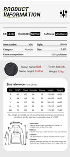 Come Ture New York 1968 The Young Printed Man Pullover Trendy Fleece Hoodie Autumn O-Neck Clothes Crewneck Male Sportswear