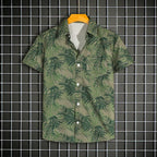 Men's Short Sleeve Printed Shirt Haibinzoulu Fashion Tops Casual Summer Tee