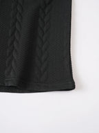 Men's Casual Knitted Polo Shirt Short Sleeve Pure Color Business Style Neck Roll up Summer Fashion City Wear for 24-35 Years Old