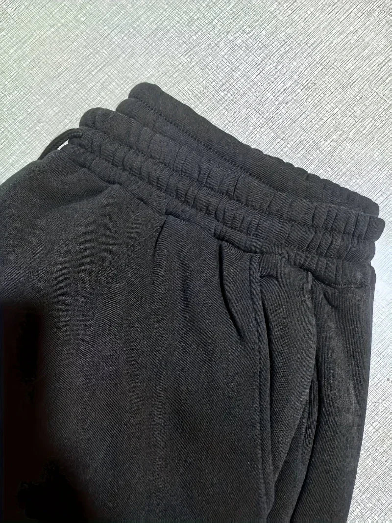 Men's Letter Graphic Print Drawstring Waist Shorts Casual Tie Front Track Athletic Shorts Basketball Training Summer Oversized