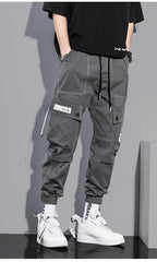 Summer Thin Workwear Loose-Fit Men's Casual Pants Korean Style Trendy Brand Plus Size Versatile Pocket Comfortable Pants
